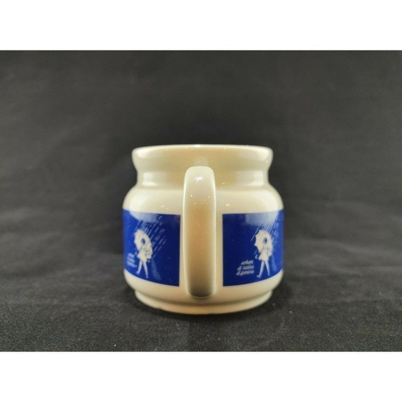 Salt Morton Coffee Mug‎ Rains Pours Girl Cup and Creamer 1968 Vintage Japan - Picture 8 of 12